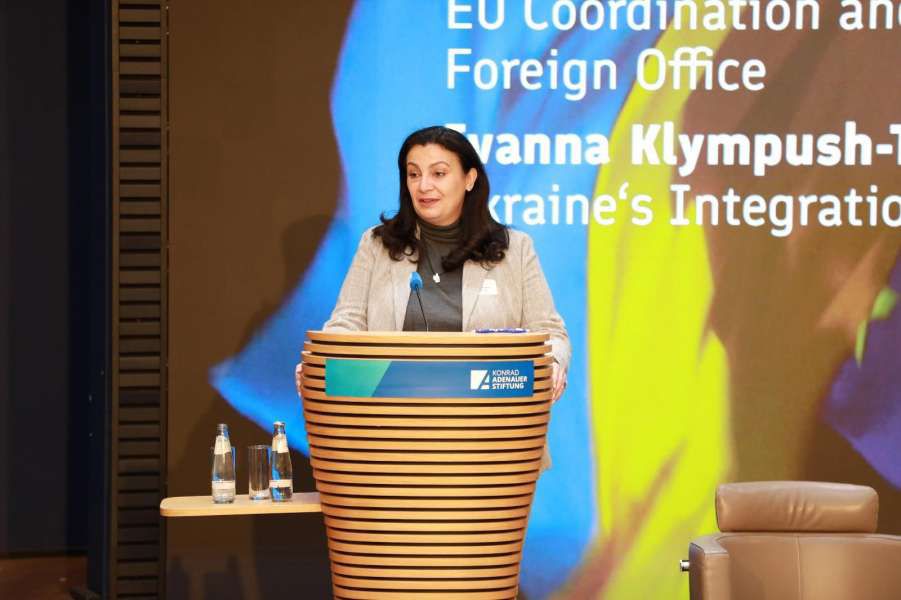 Іванна Климпуш-Цинцадзе на конференції у Берліні: «Будьмо прагматичними і робімо неможливе»